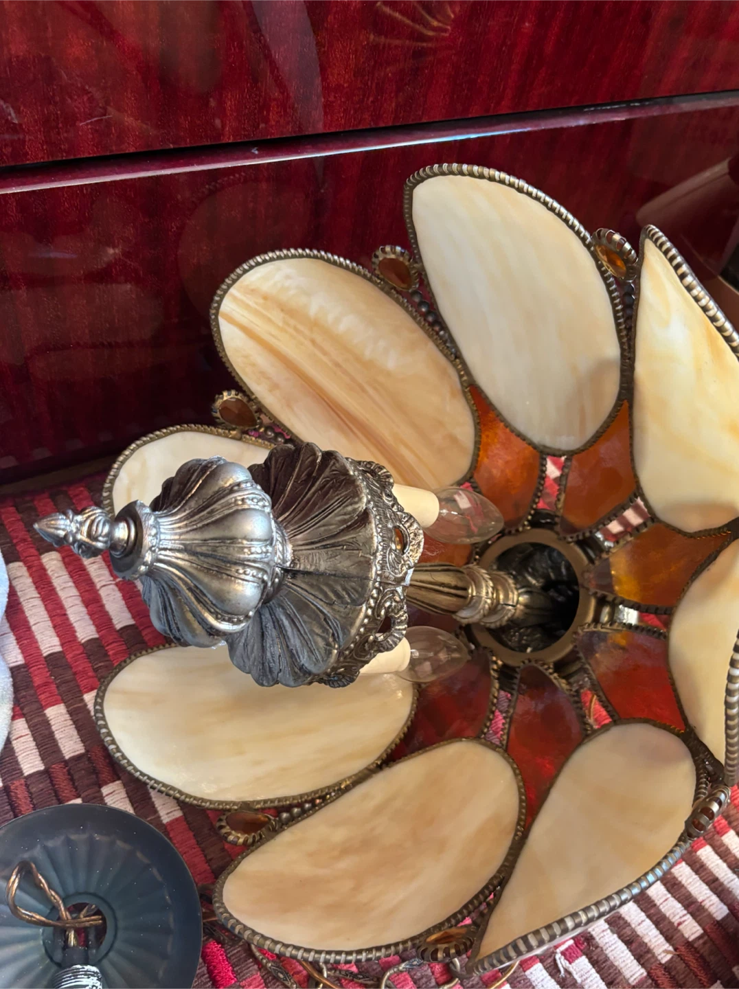 Vintage flower shaped light - photo 2