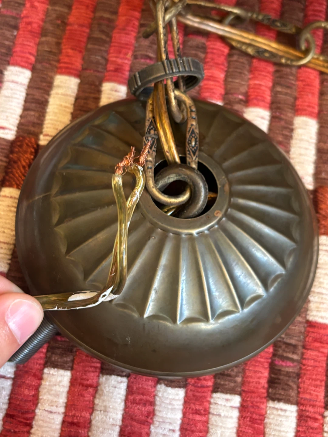 Vintage flower shaped light - photo 5