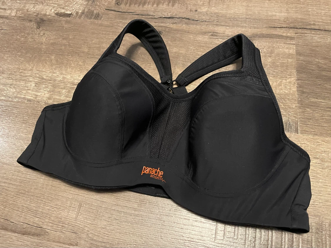 Panache Sport Black Full Cup Sports Bra 34C