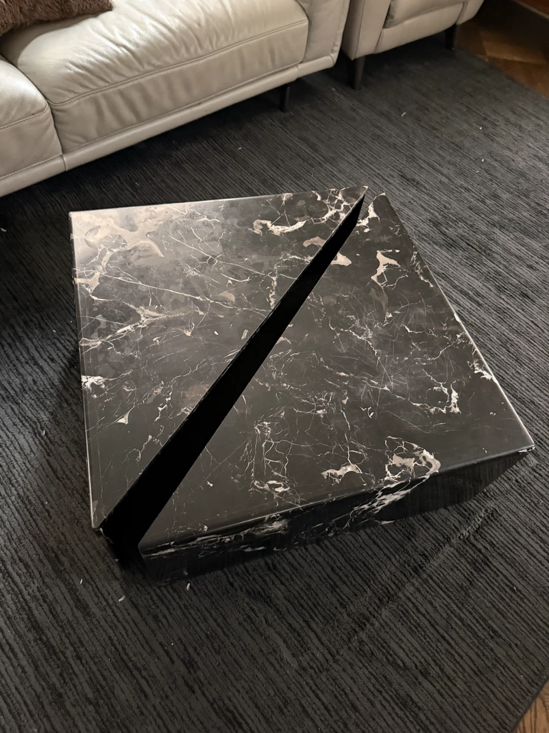 Black Marble Coffee Table