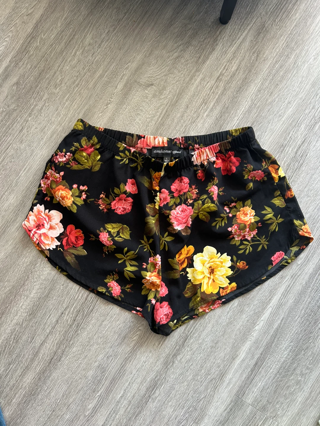 Ambiance Apparel Floral Shorts