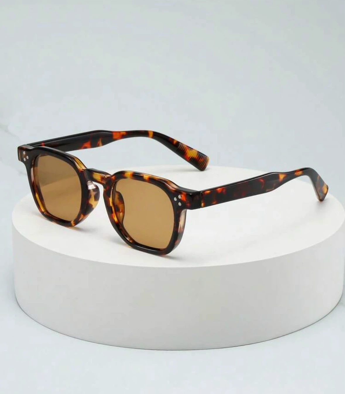 Tortoiseshell Square Sunglasses