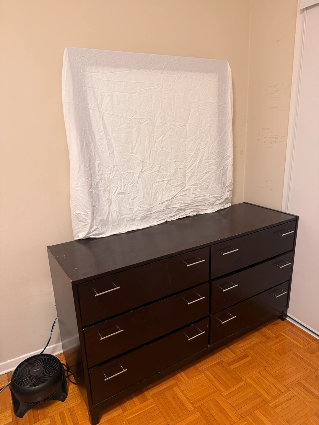 Dark Brown 6-Drawer Dresser - photo 2