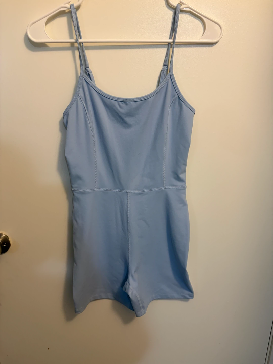 Garage Romper - Light Blue, Size P/S