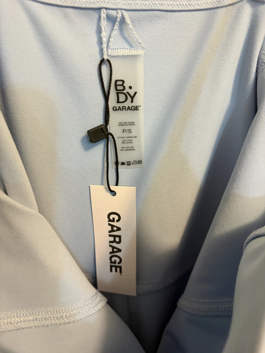 Garage Romper - Light Blue, Size P/S - photo 2