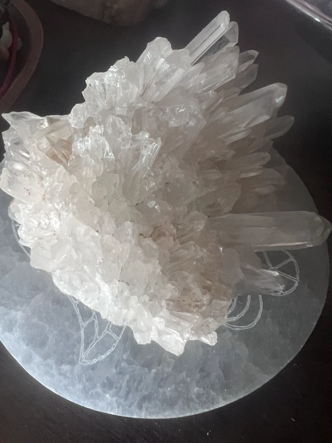 CLEAR QUARTZ CLUSTER number 1 - photo 3