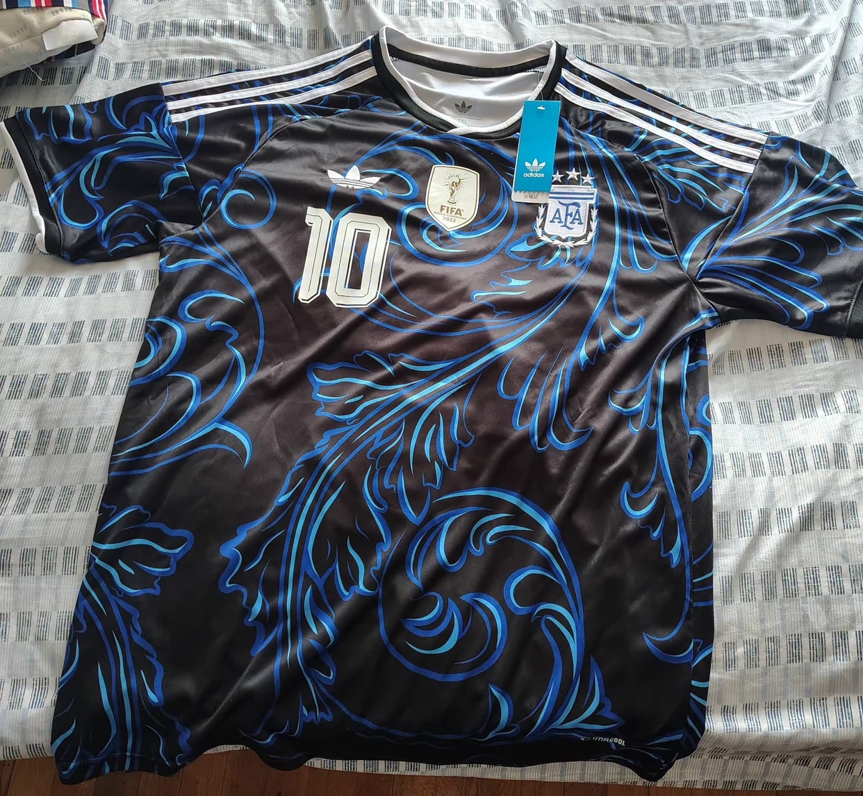 Adidas Argentina Messi 10 Soccer Jersey
