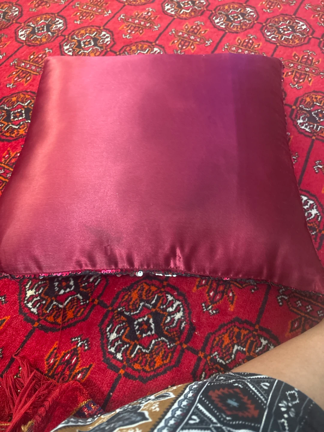 Sequin Pillow Cover - photo 2