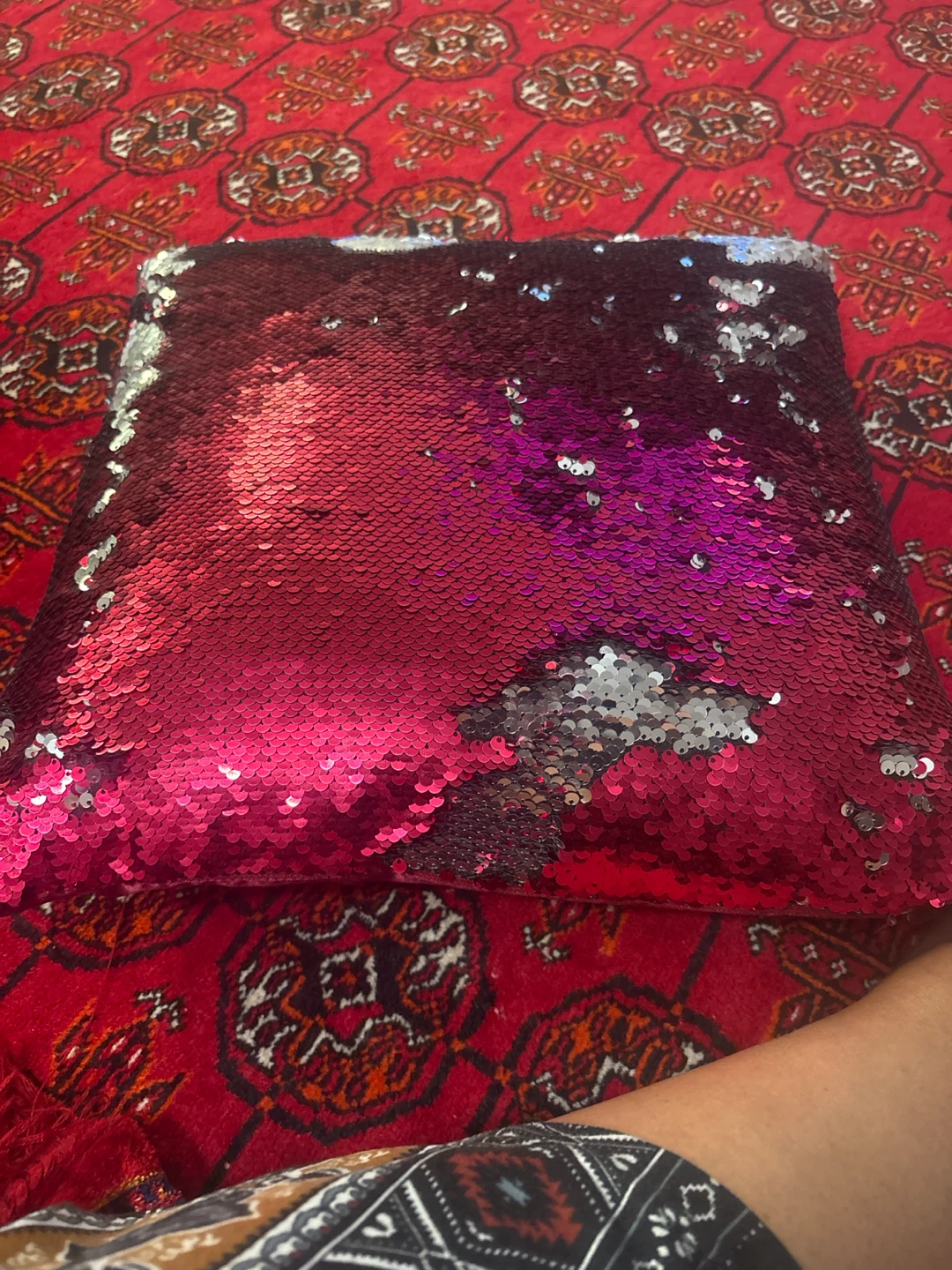 Sequin Pillow Cover - photo 3