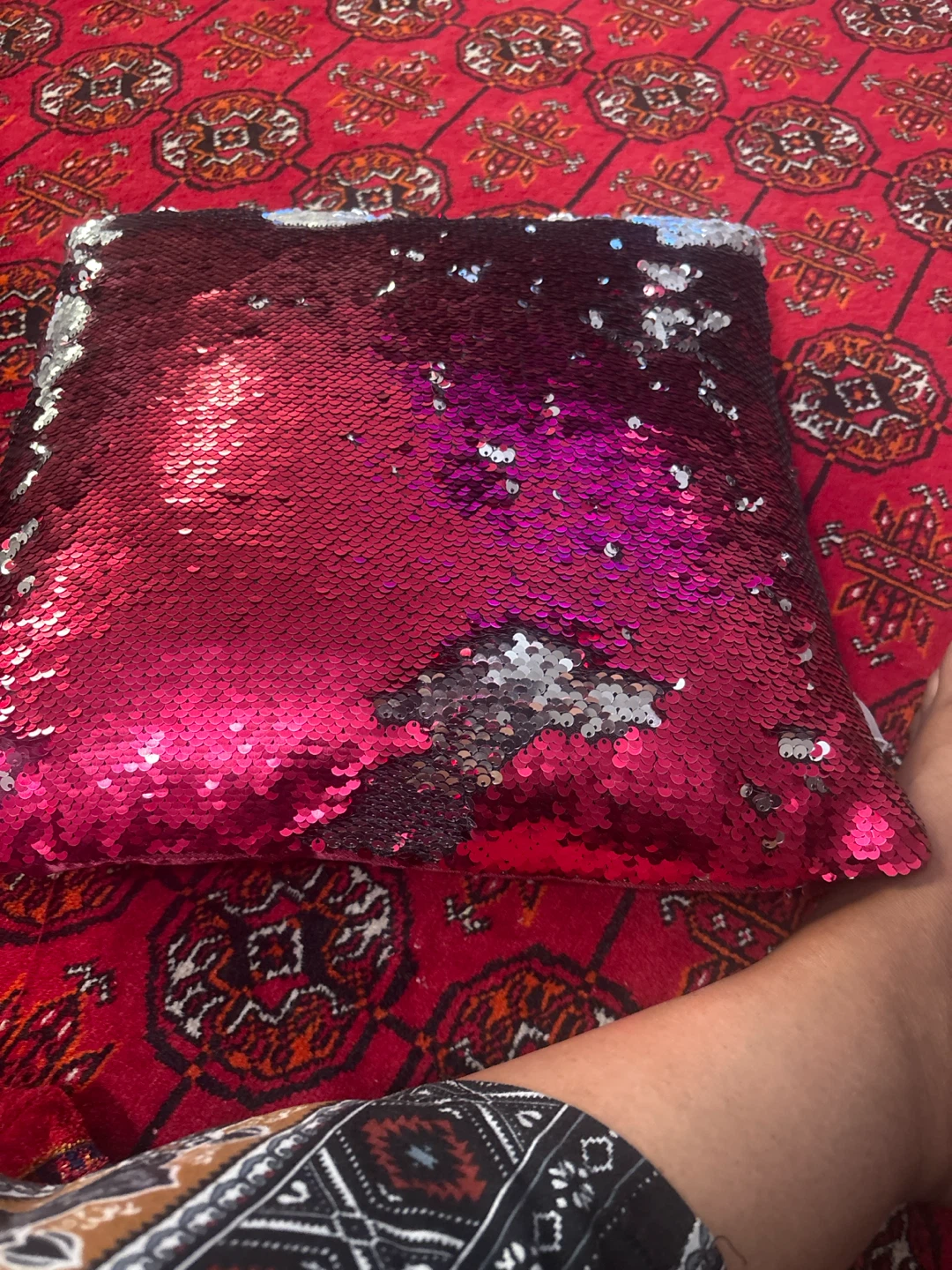 Sequin Pillow Cover - photo 4