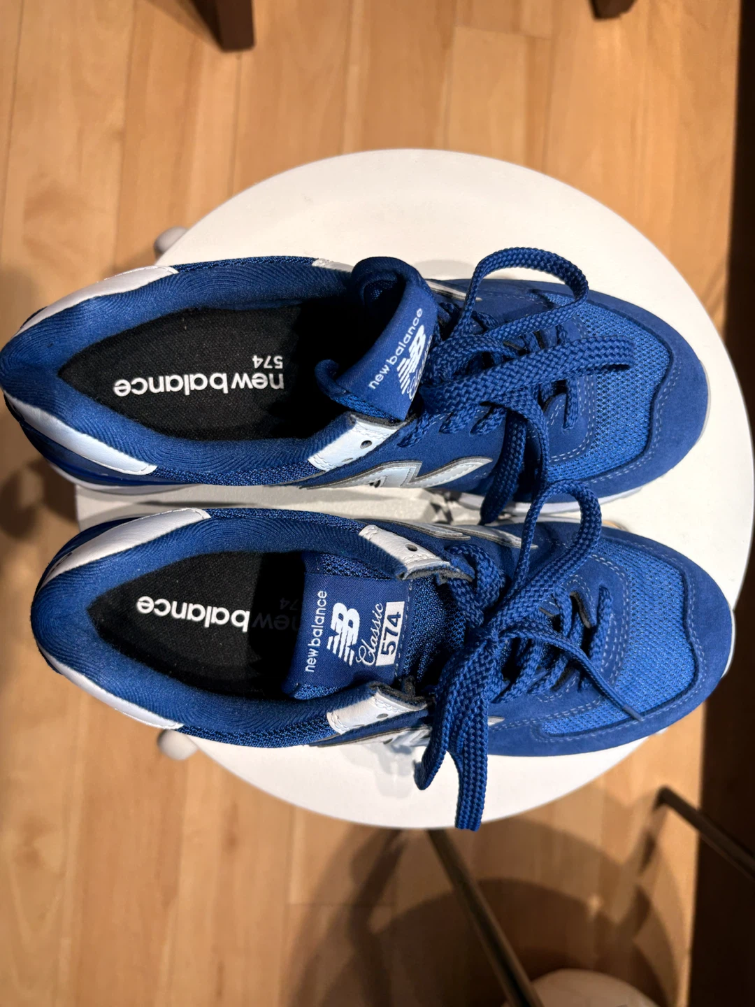 New Balance 574 Classic Blue Sneakers