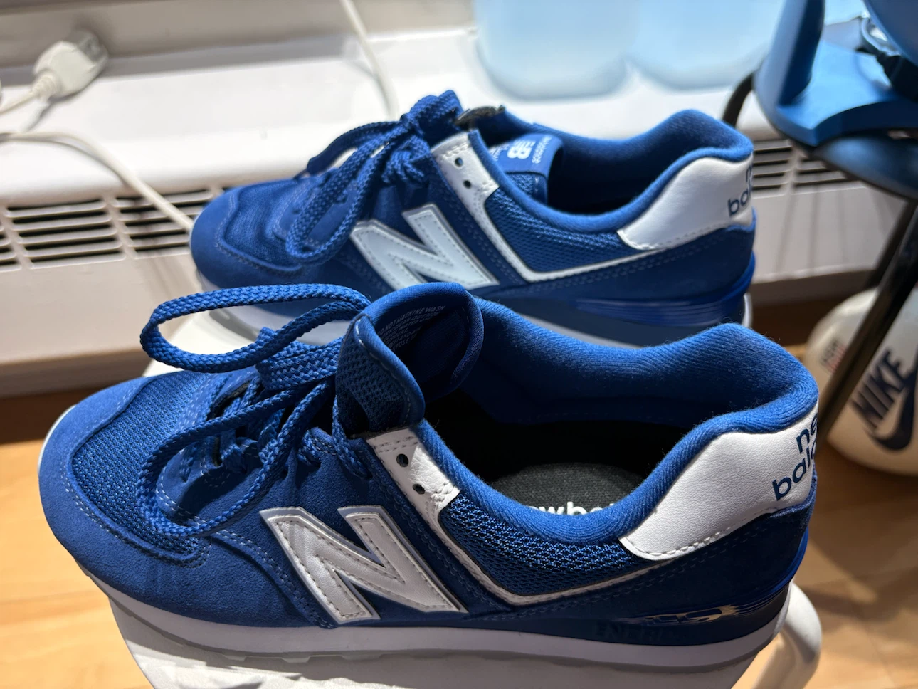 New Balance 574 Classic Blue Sneakers - photo 2