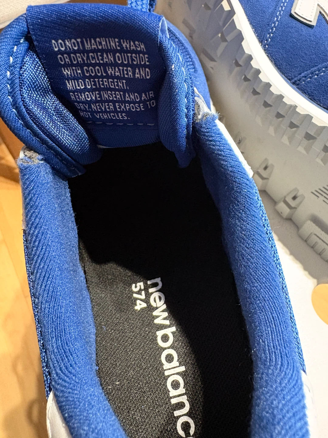 New Balance 574 Classic Blue Sneakers - photo 4