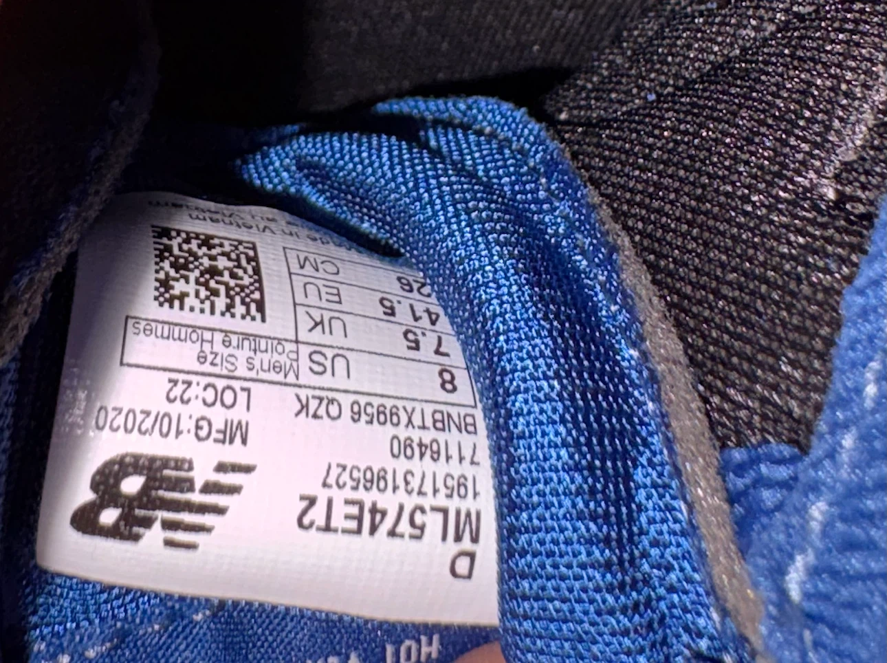 New Balance 574 Classic Blue Sneakers - photo 5