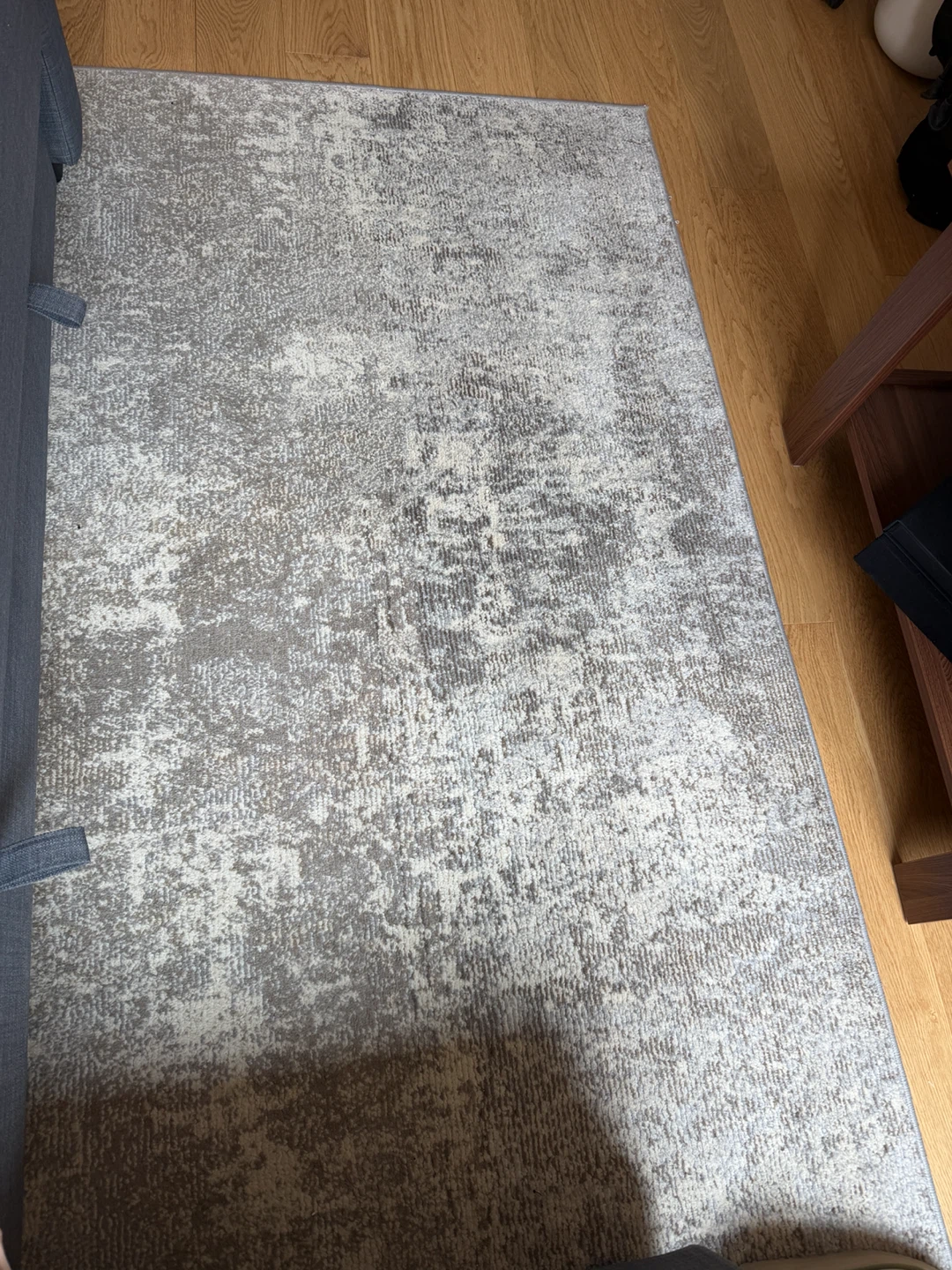 Stratton Abstract Light Gray/Beige Area Rug By Steelside™ - photo 2