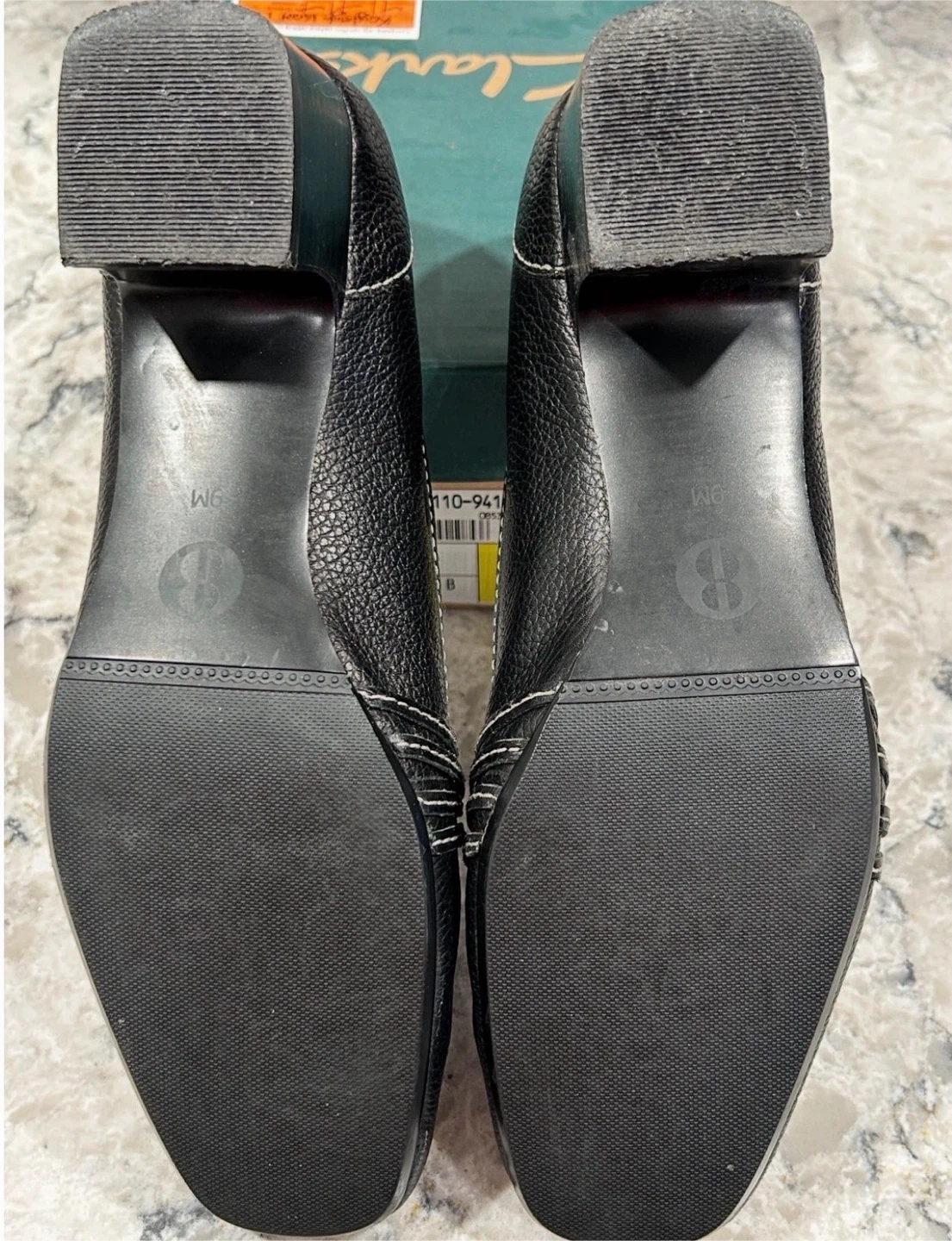 Bill Blass Black Leather Womens Wedge Heel - photo 5