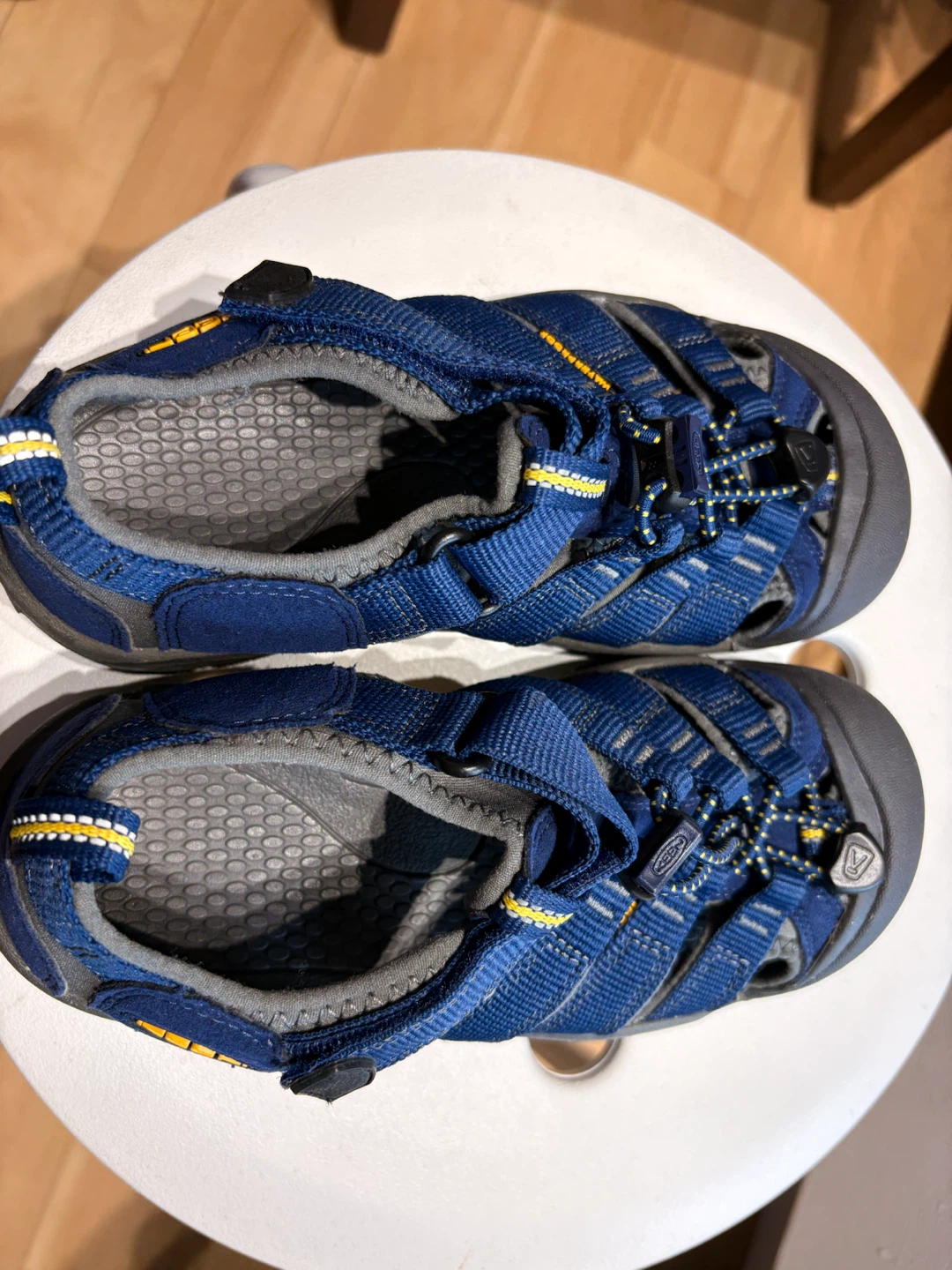 KEEN Kids Water Sandals Blue Yellow