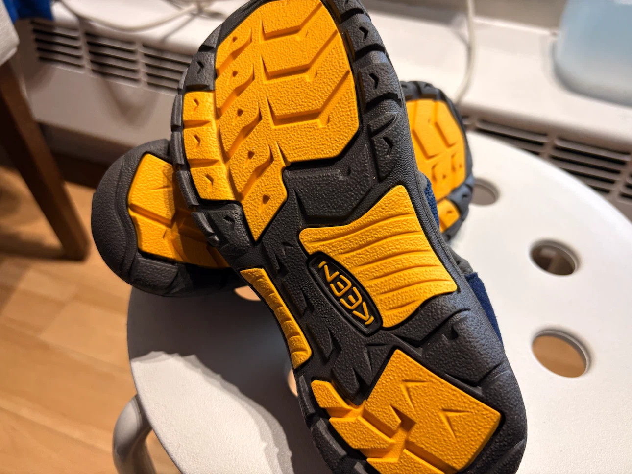 KEEN Kids Water Sandals Blue Yellow - photo 2