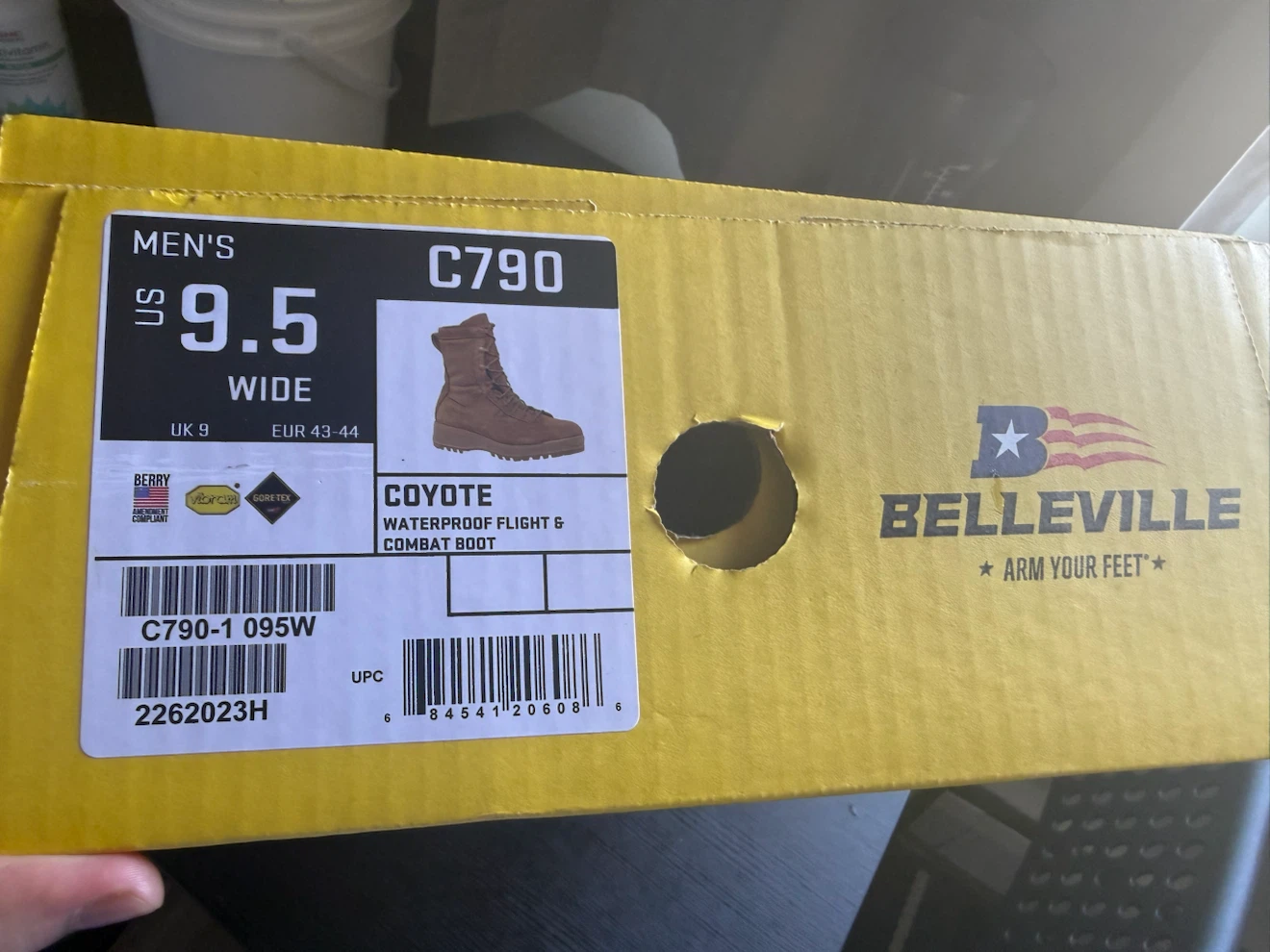 Belleville Men's C790 Waterproof Flight & Combat Boots - photo 3