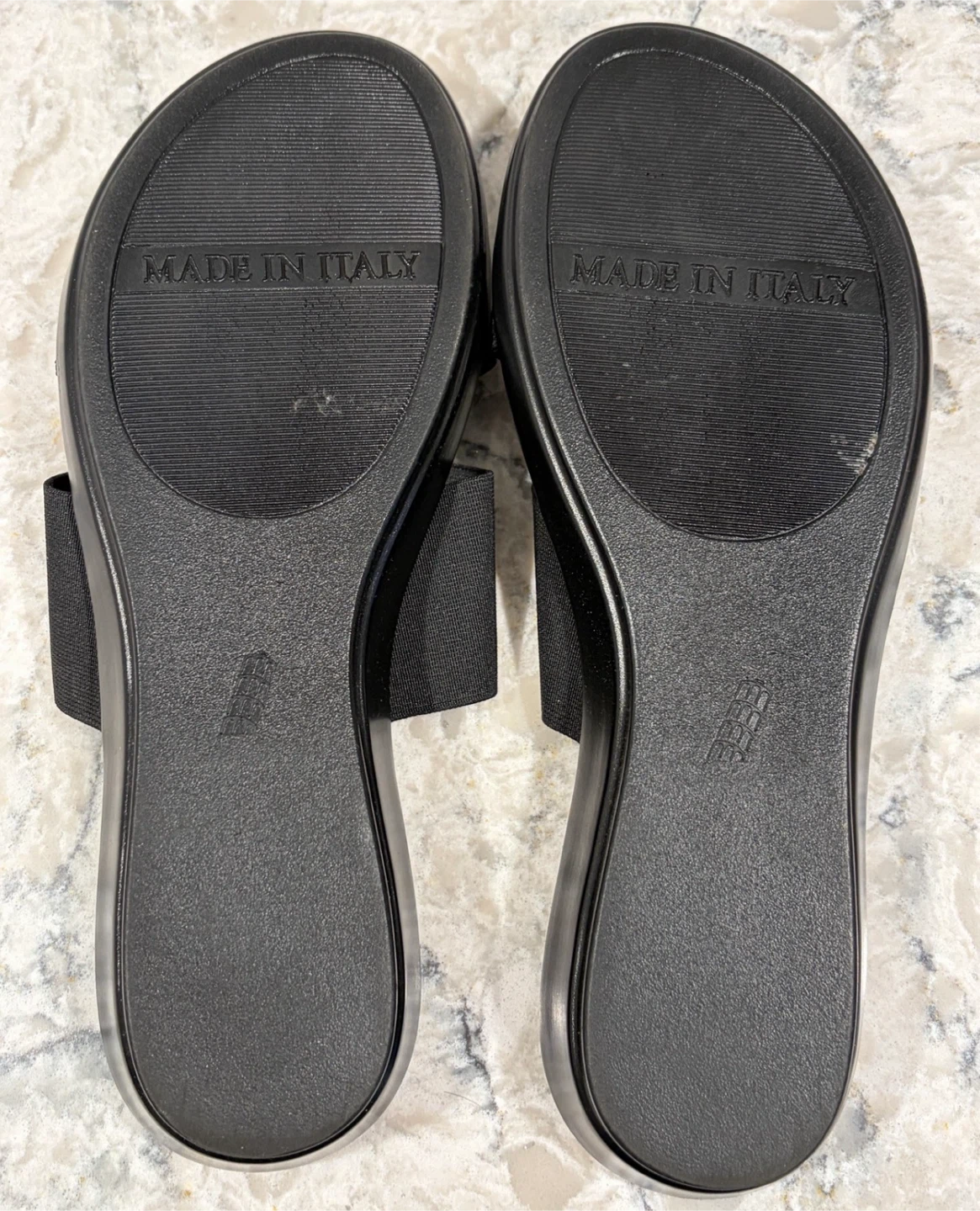 Women’s Italian Shoemakers Curl Black Stretch Comfort Sandals - photo 5