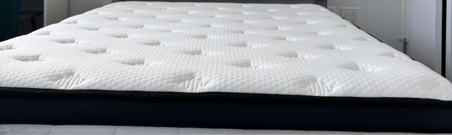 Black Metal Bed Frame and mattress - photo 3