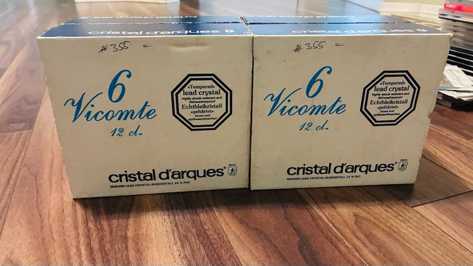 Cristal d'Arques Vicomte Wine Glasses (Set of 6) - photo 3