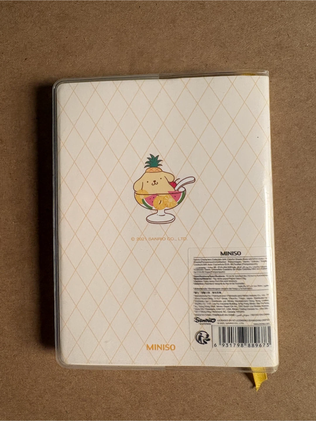 Miniso Pompompurin Daily Schedule Notebook - photo 4
