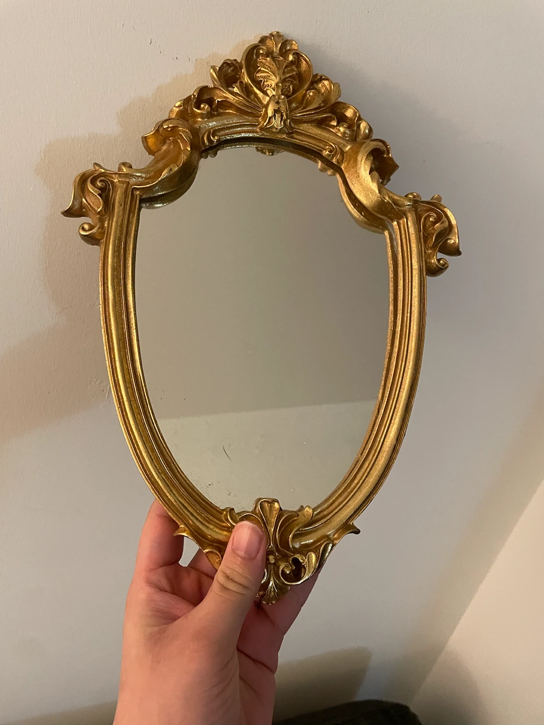 Ornate Gold Wall Mirror