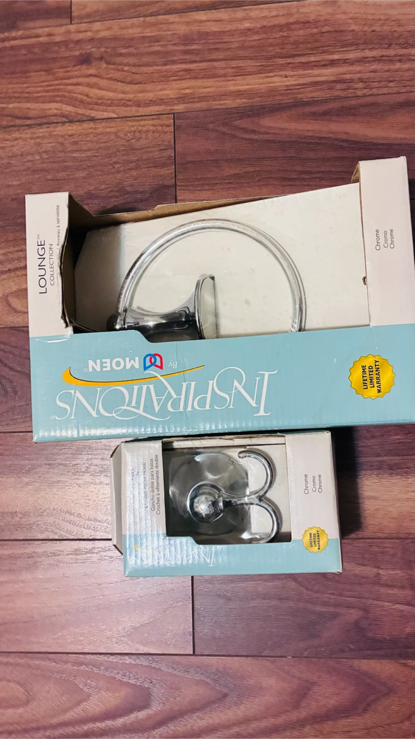 Moen Inspirations Chrome Double Robe Hook - photo 3