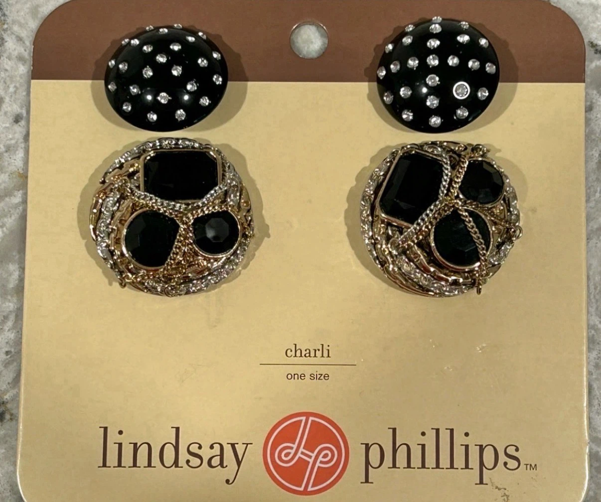 Women’s Lindsay Phillips Black Switch Flip Flops w/ Snaps Gems - photo 5