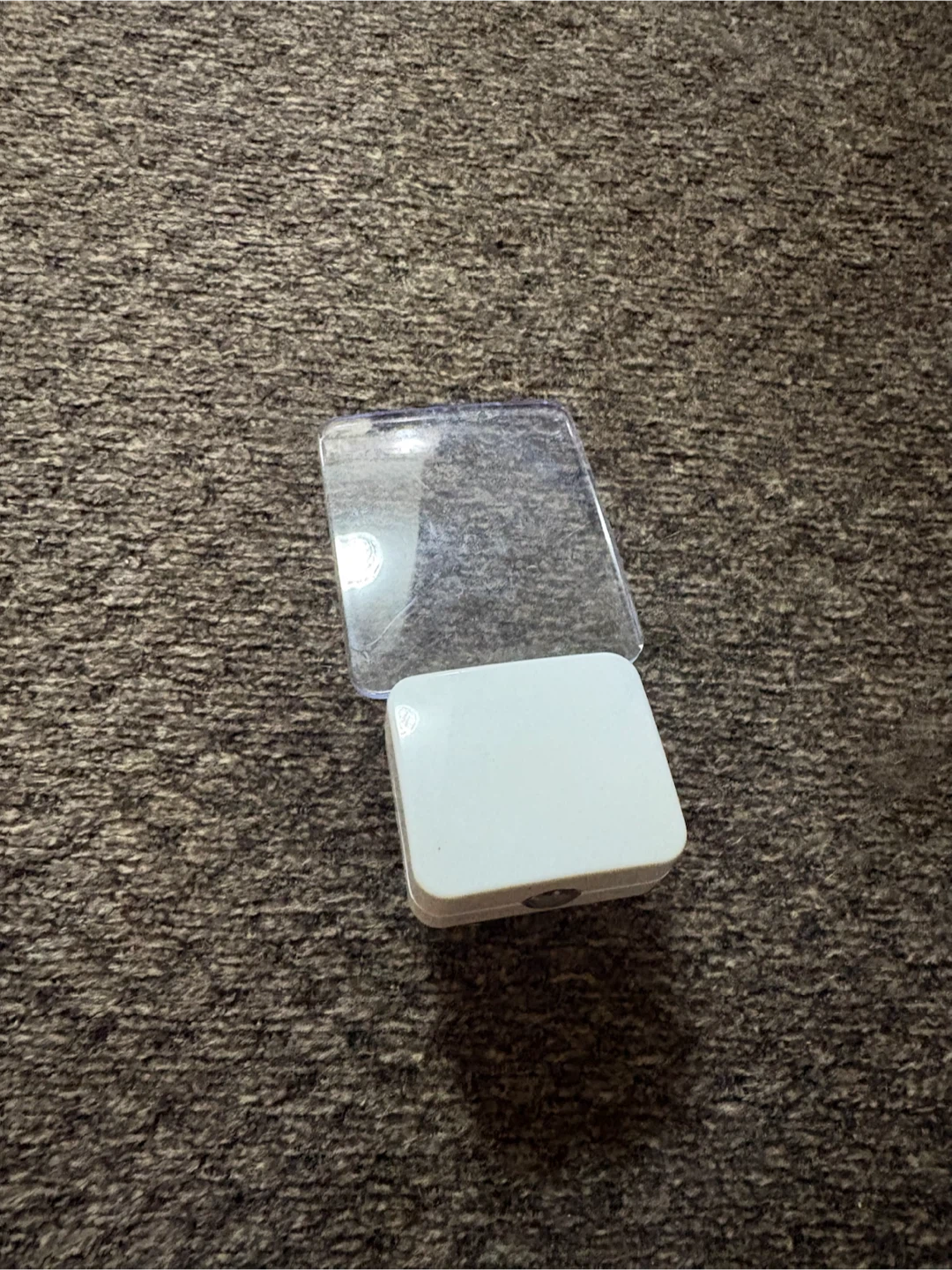 Free - White Plug-in Night Light with Clear Cover