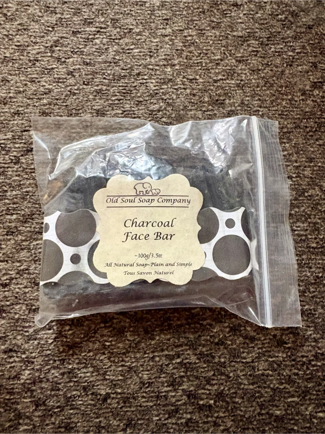 New - Charcoal Face Bar