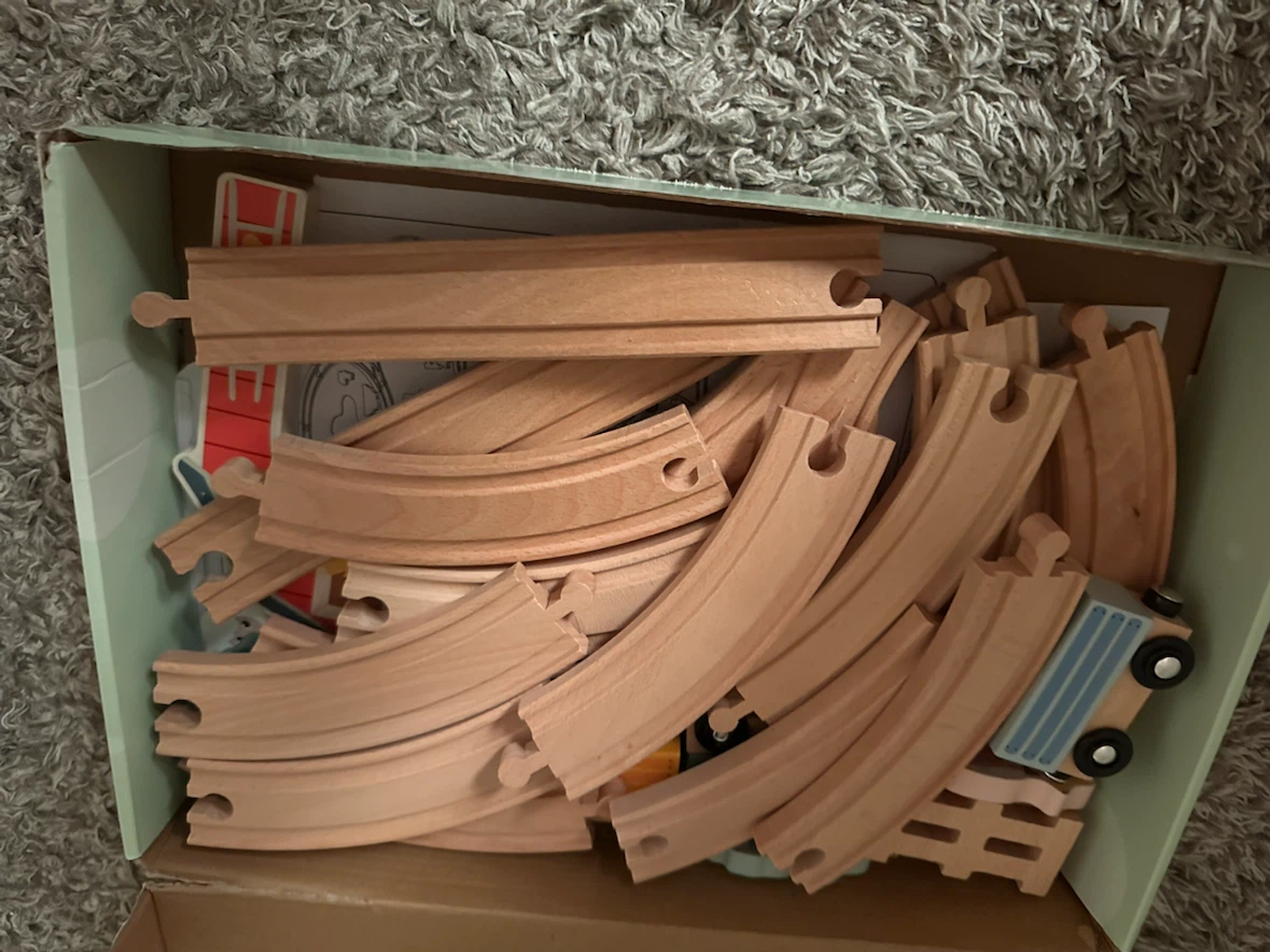 ZOOKABLE Farm Train Set Wooden Train Set - photo 2