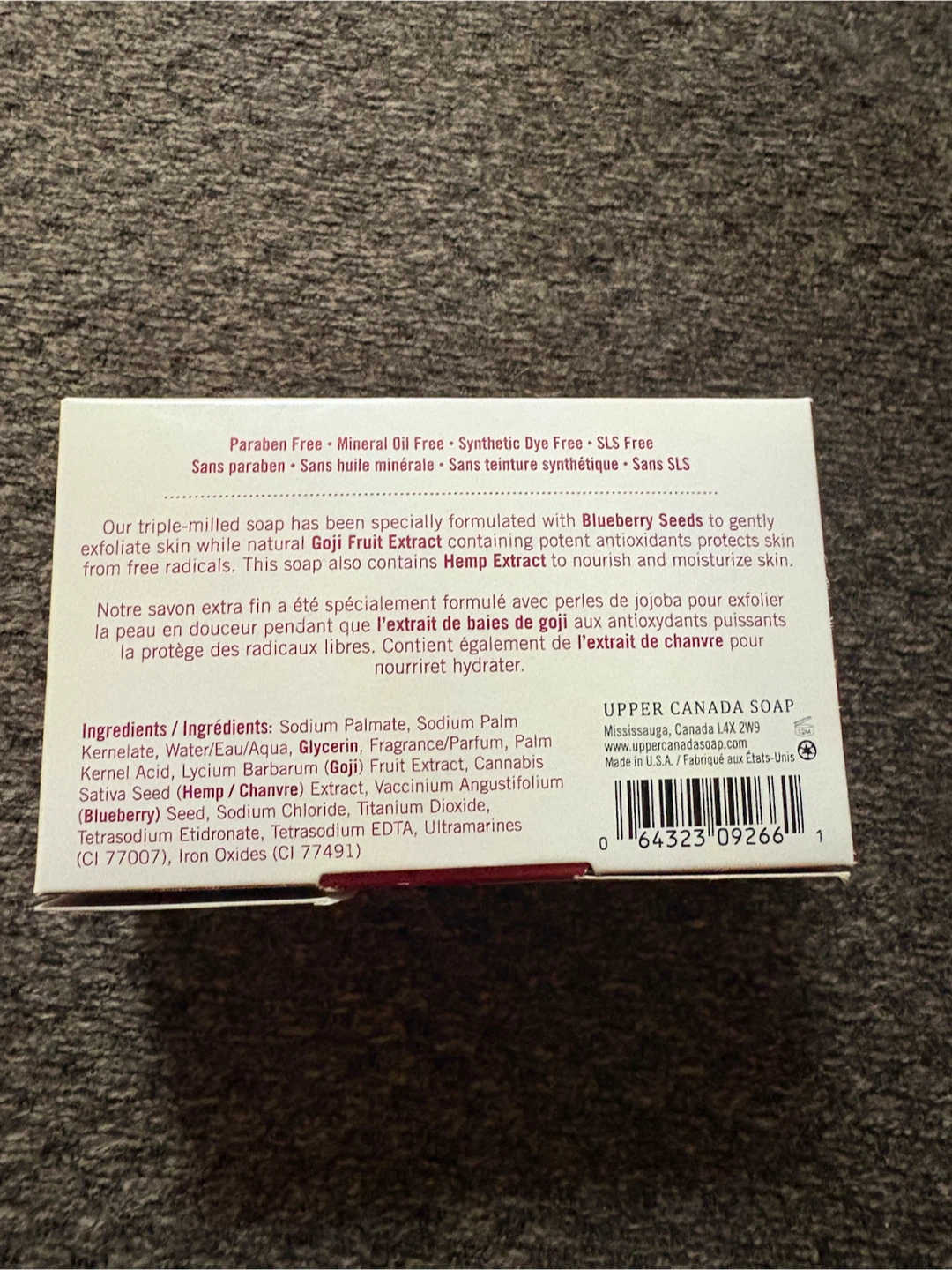 New - Goji Berry Hemp Soap - photo 3