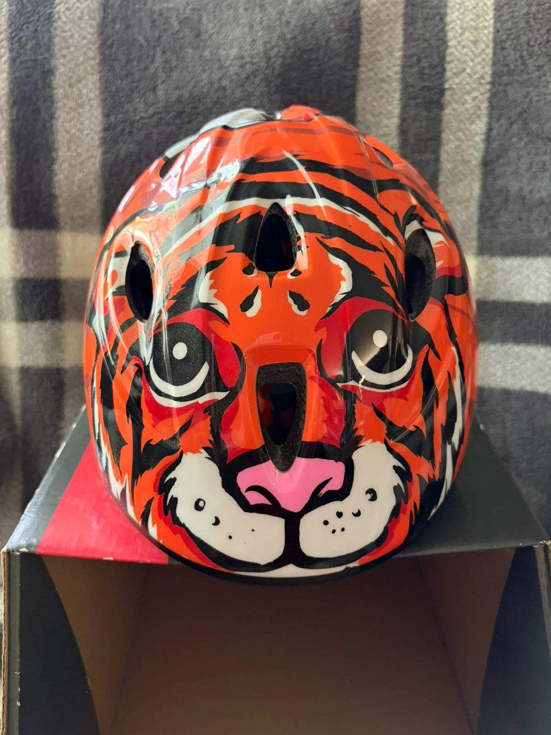 Bell Zoomer Spray Sport Kids Helmet - Tiger Design - photo 2