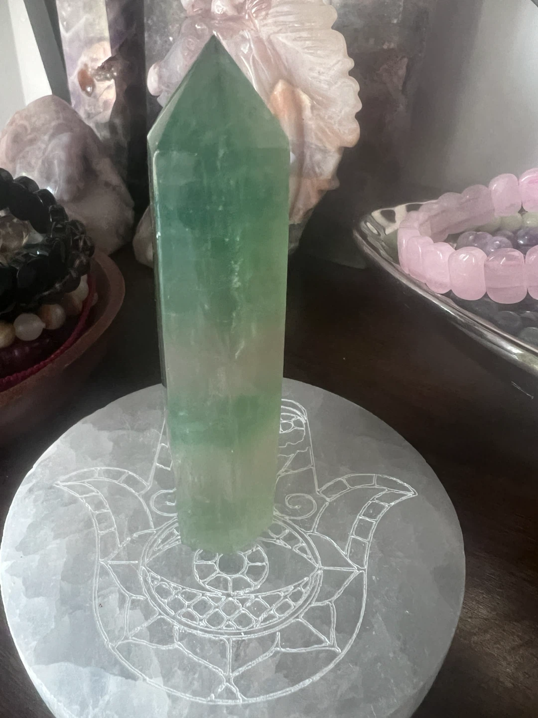 CANDY FLUORITE POINT number 1