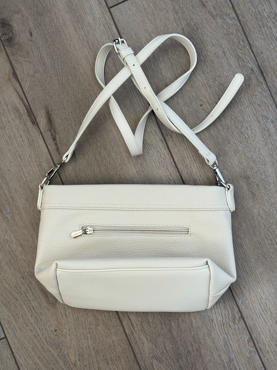 DAVID JONES White Crossbody Bag - photo 3