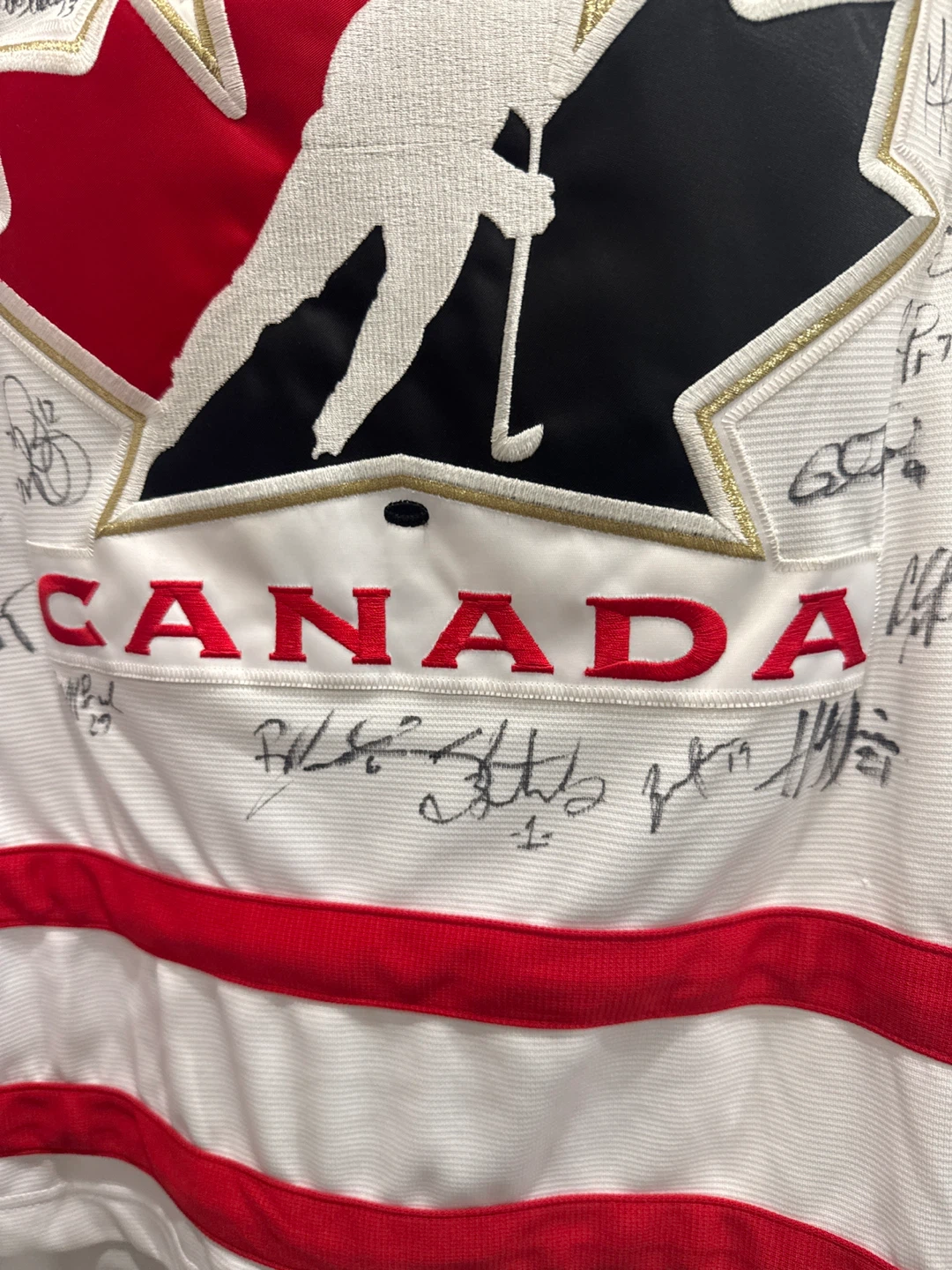 Signed Canada Hockey Jersey - photo 4