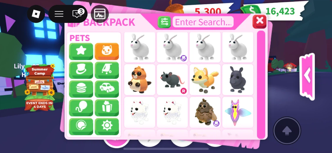 Second part of adopt me inv more on page - photo 3
