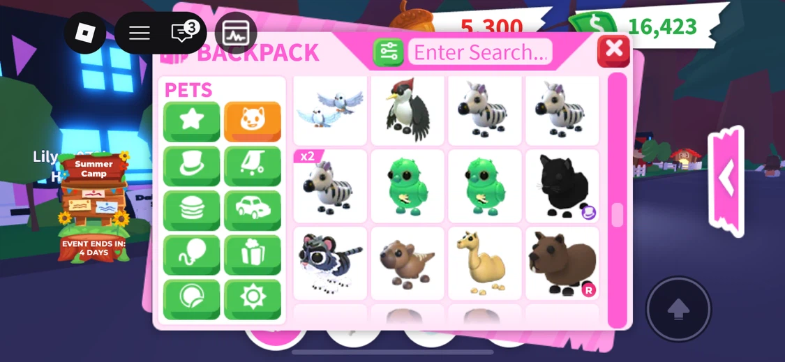 Second part of adopt me inv more on page - photo 5
