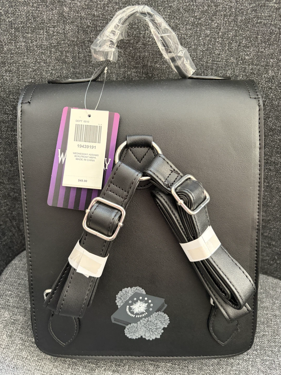 Nevermore Academy Wednesday Addams Backpack - photo 3