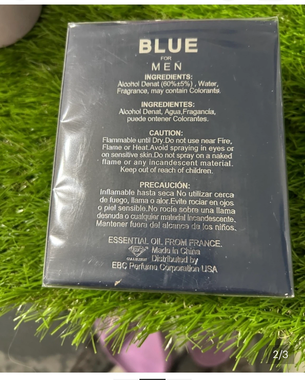 Blue for Men Eau de Toilette Spray 100ml - photo 2