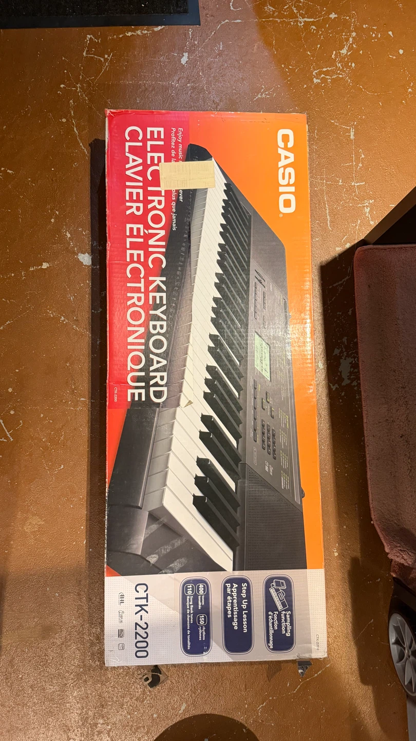 Casio CTK-2200 Electronic Keyboard - photo 2