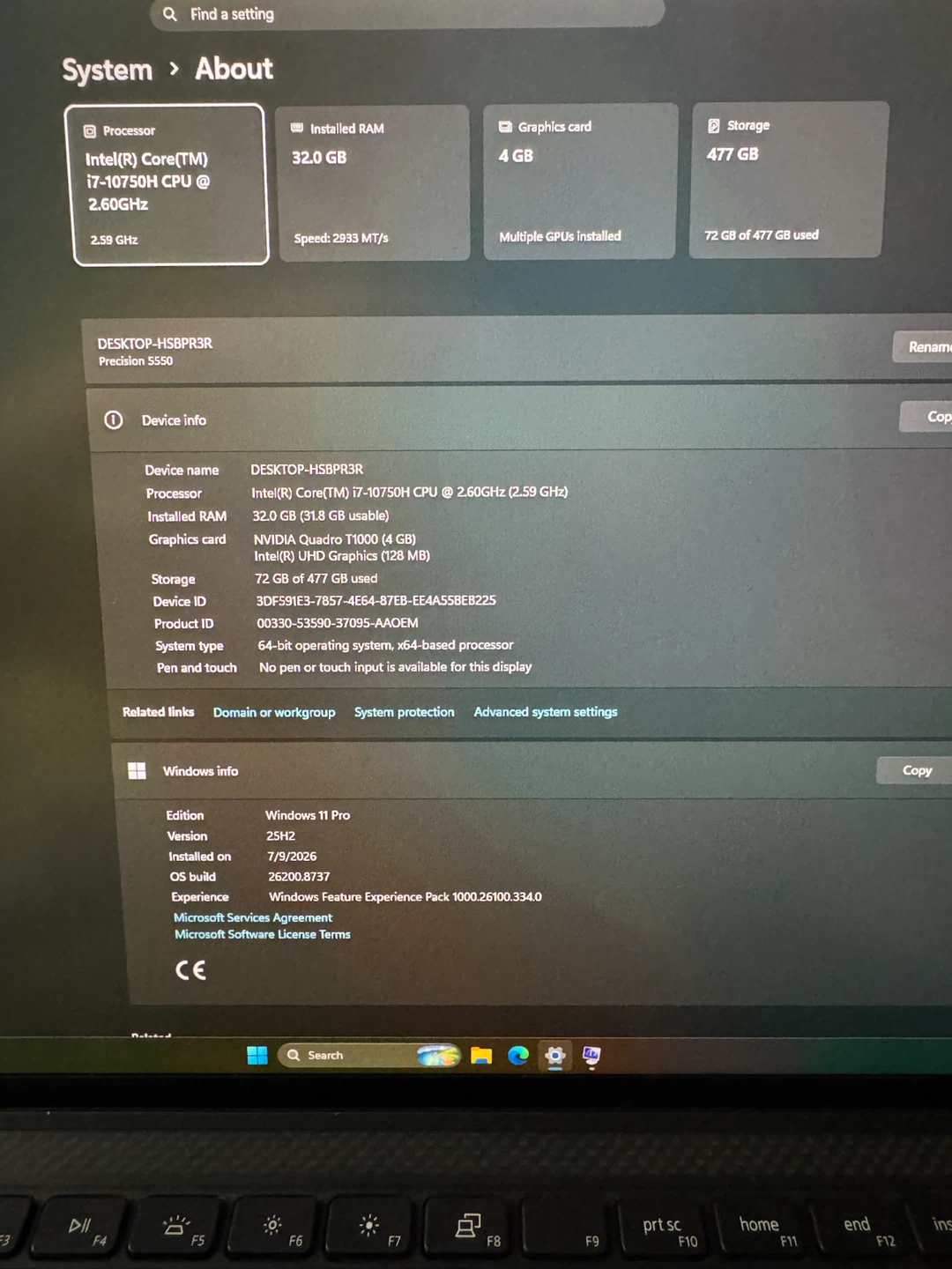 Dell Precision 5550 Laptop - photo 3