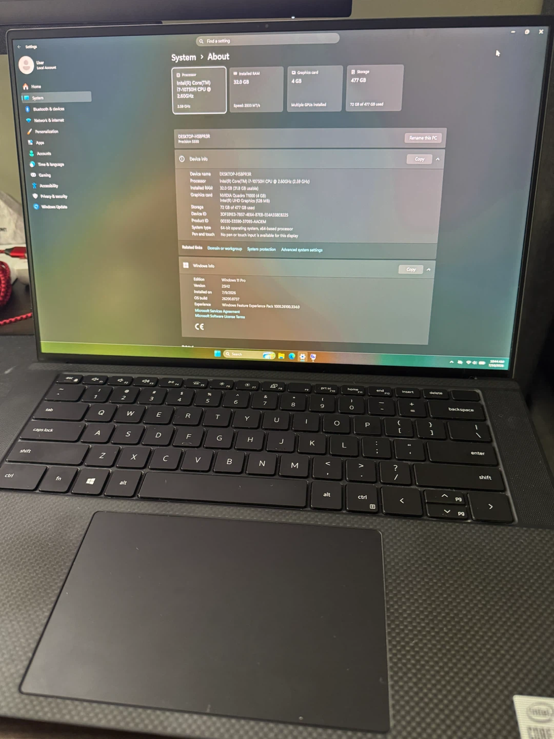 Dell Precision 5550 Laptop - photo 4