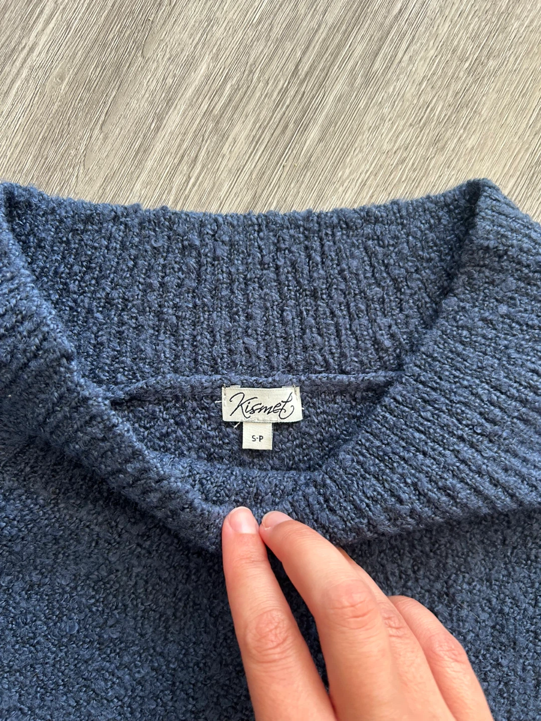 Blue Knit Sweater Dress - photo 2