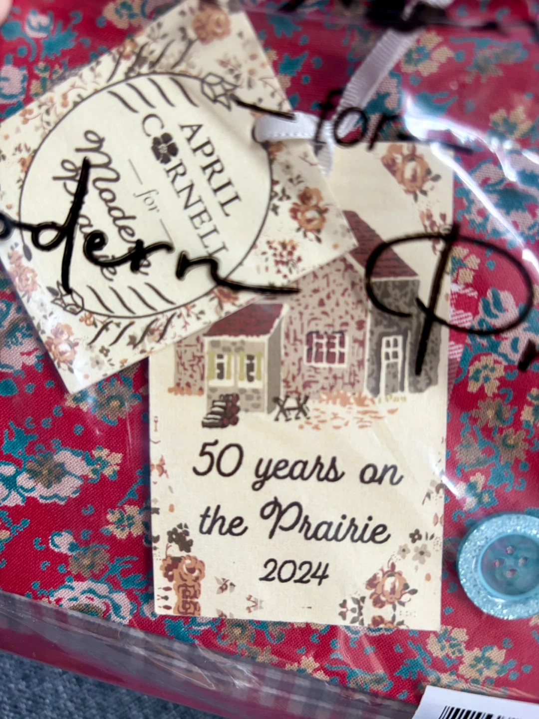 Modern Prairie 50th Ann. of Little House on Prairie Sewing Kit
