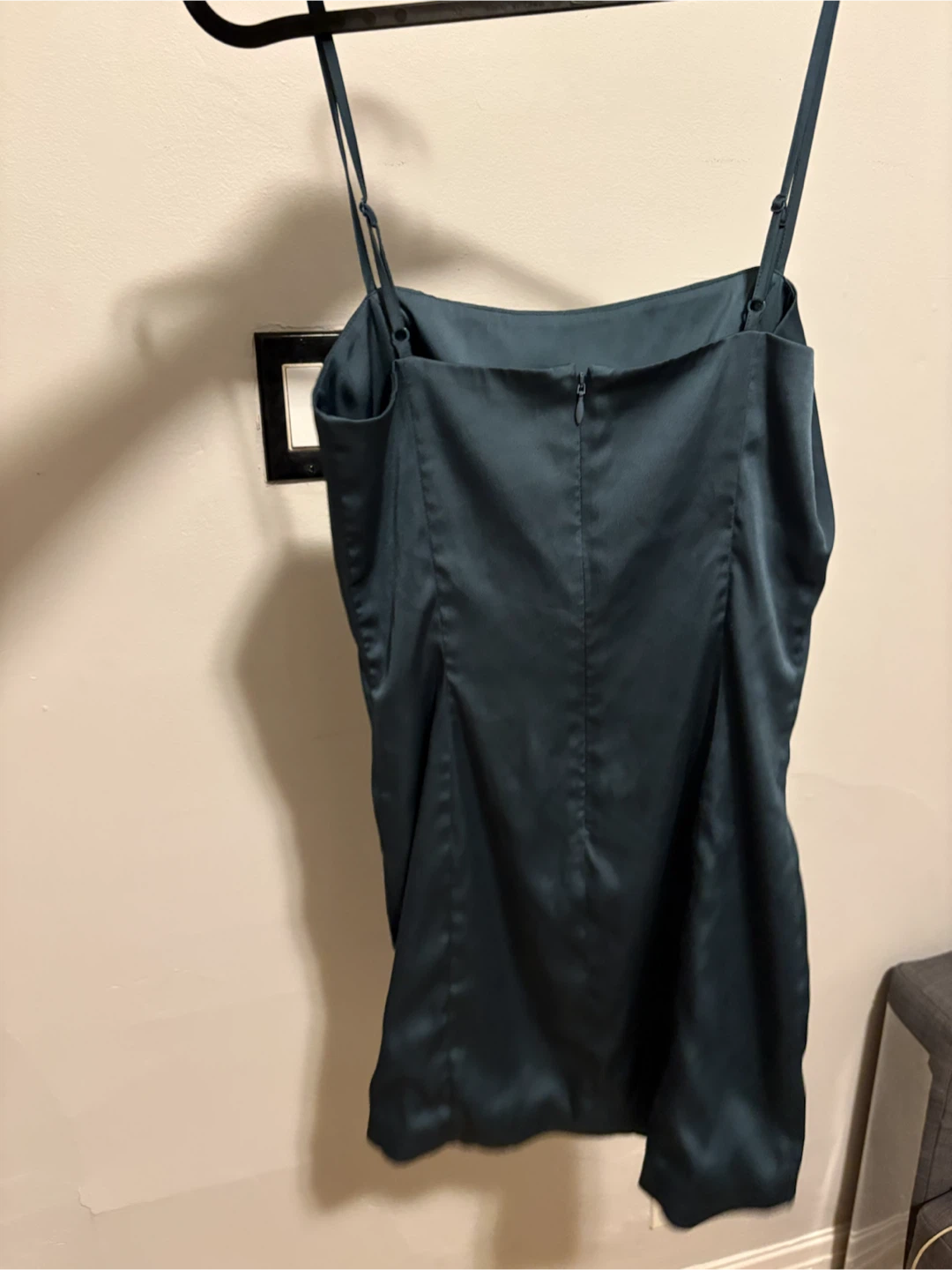 Sunday  Best Teal Slip Dress Size 2 - photo 4