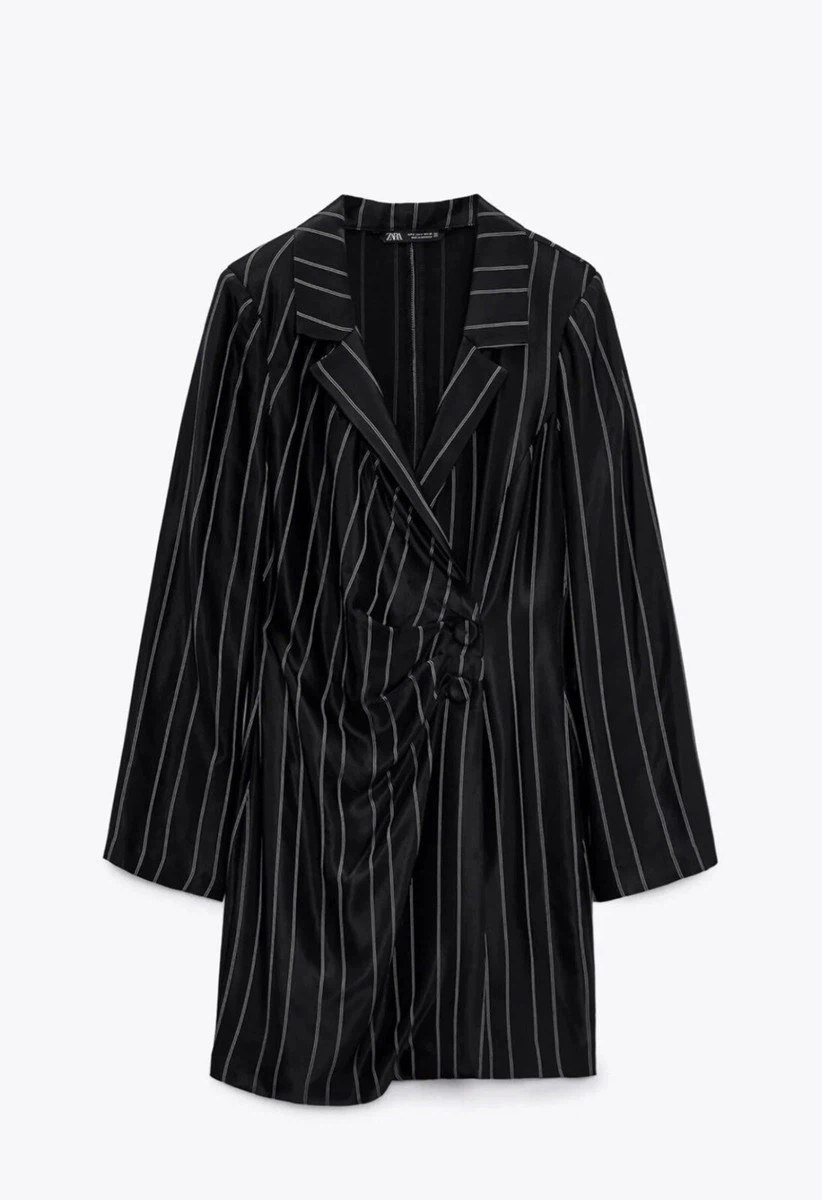 ZARA Striped Blazer Dress S - photo 3