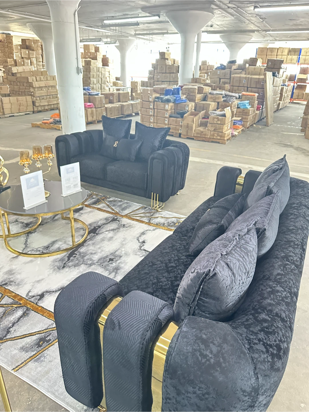Sofa + loveseat + recliner (brand new) - photo 4